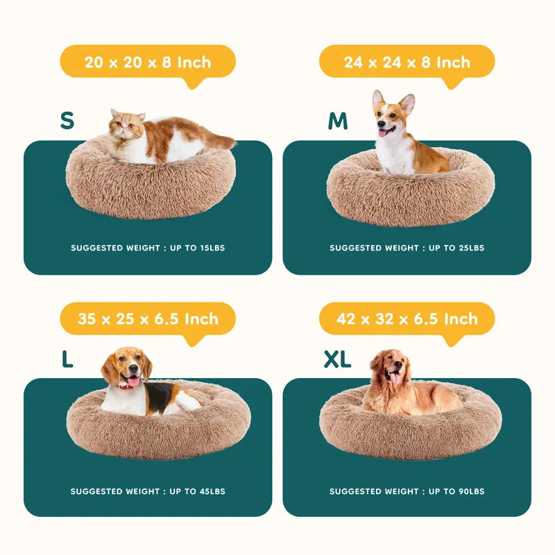 Sweetcrispy Large Dog Orthopedic Memory Foam Sofa Bed - 3-Sided Bolsters, 20.0In L X 24.0In W X 8.0In Th, Waterproof Fleece Detachable Cover, Non-Slip Base, Joint Relief, Alleviate Pressure Points, Extra Neck & Head Support, 24-48Hr Recovery Time