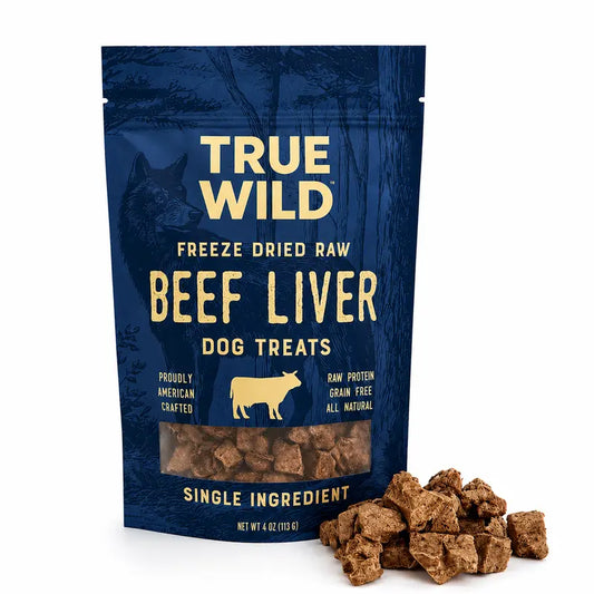 True Wild Freeze Dried Dog Treats- Premium Single Ingredient Snacks for Dogs